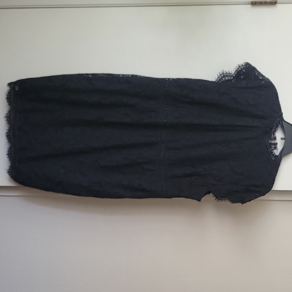H&M Black Lace Detail Garment